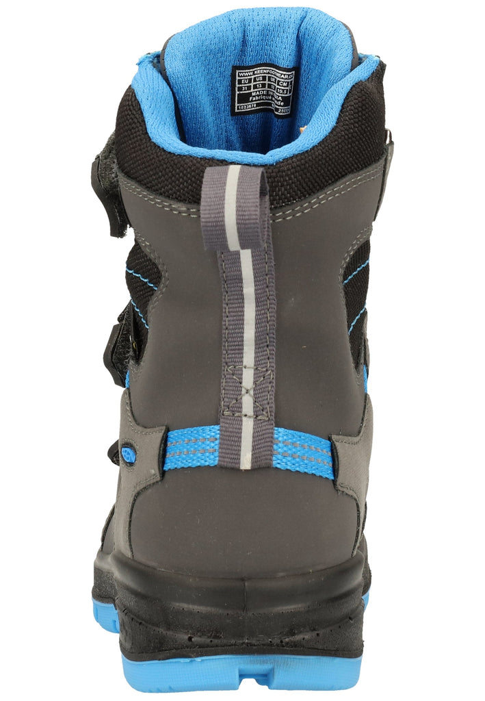 Keen Stiefel Leder/Textil Grau/Blau - surf4shoes