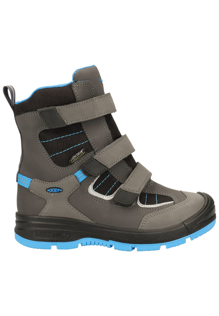 Keen Stiefel Leder/Textil Grau/Blau - surf4shoes