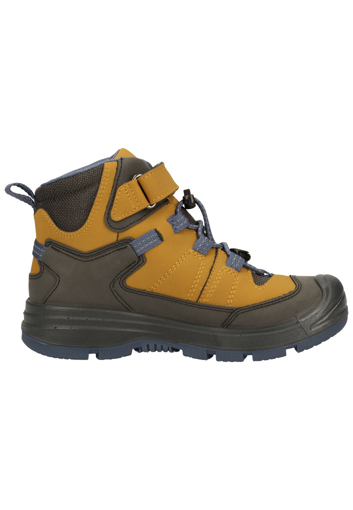 Keen Wanderschuhe Leder/Textil Blau/Gelb - surf4shoes