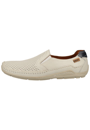 Pikolinos Slipper Leder Beige - surf4shoes