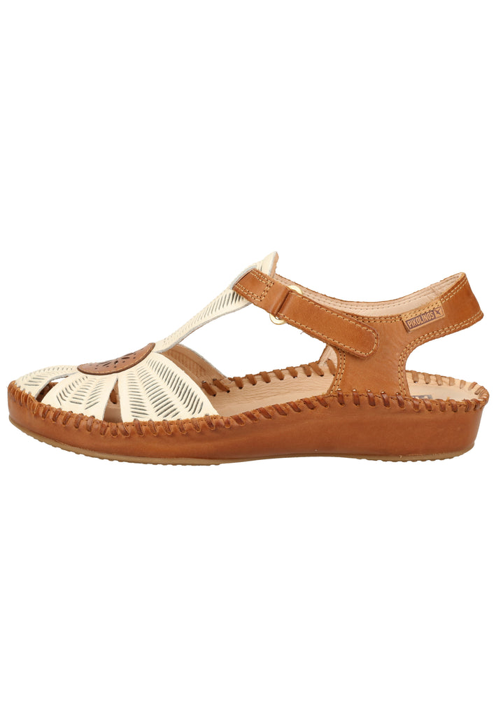 Pikolinos Sandalen Leder Beige - surf4shoes