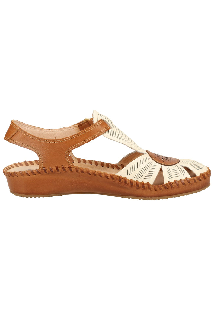 Pikolinos Sandalen Leder Beige - surf4shoes
