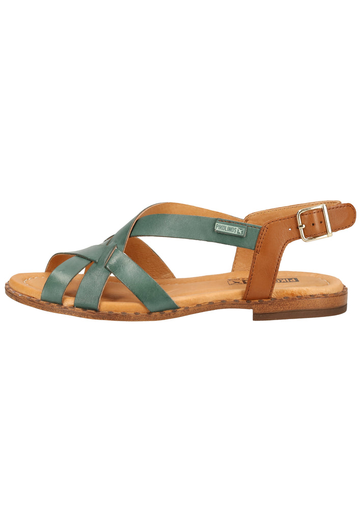 Pikolinos Sandalen Leder Grün - surf4shoes