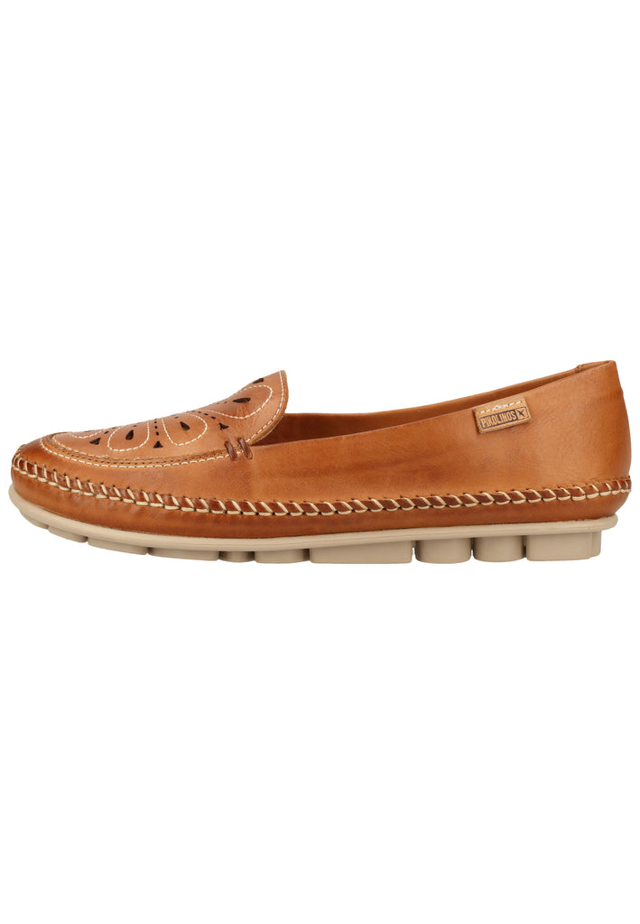 Pikolinos Slipper Leder Brandy - surf4shoes