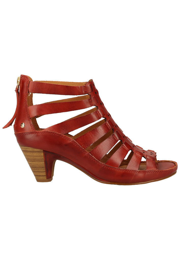 Pikolinos Sandalen Leder Rot - surf4shoes