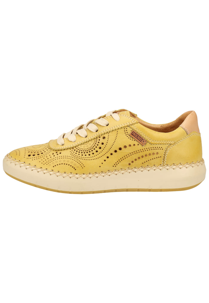 Pikolinos Halbschuhe Leder Gelb - surf4shoes