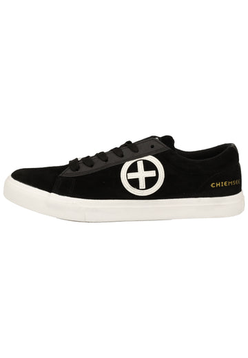 Chiemsee Sneaker Veloursleder Schwarz/Weiß - surf4shoes