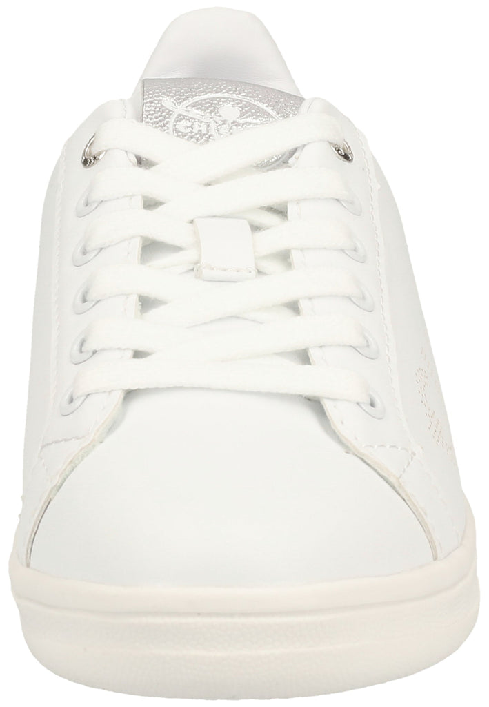 Chiemsee Sneaker Lederimitat Weiß/Silber - surf4shoes