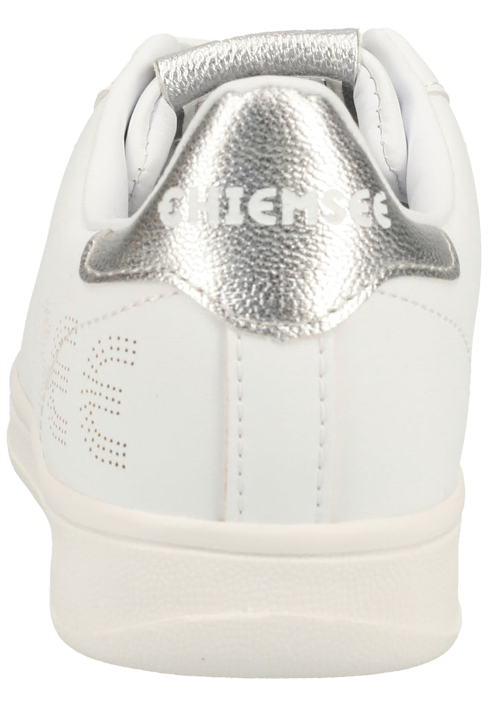 Chiemsee Sneaker Lederimitat Weiß/Silber - surf4shoes