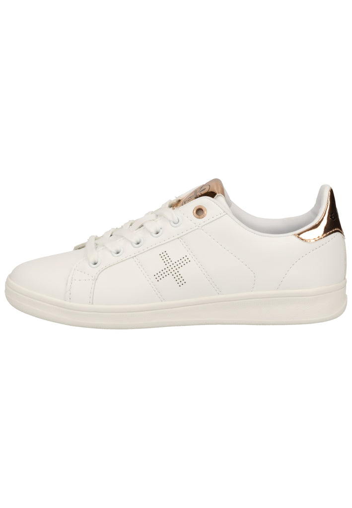 Chiemsee Sneaker Lederimitat Weiß/Bronze - surf4shoes
