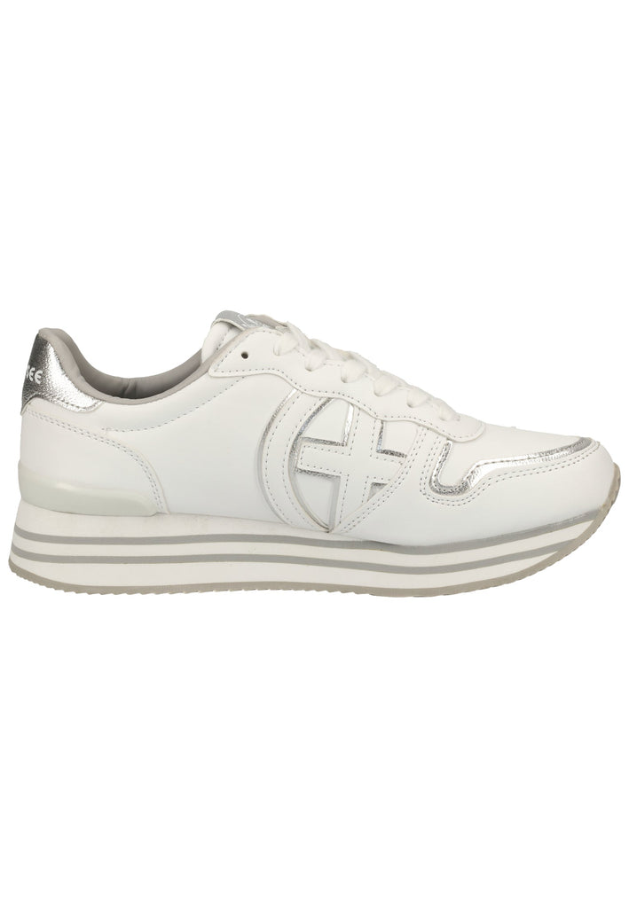 Chiemsee Sneaker Lederimitat Weiß/Silber - surf4shoes