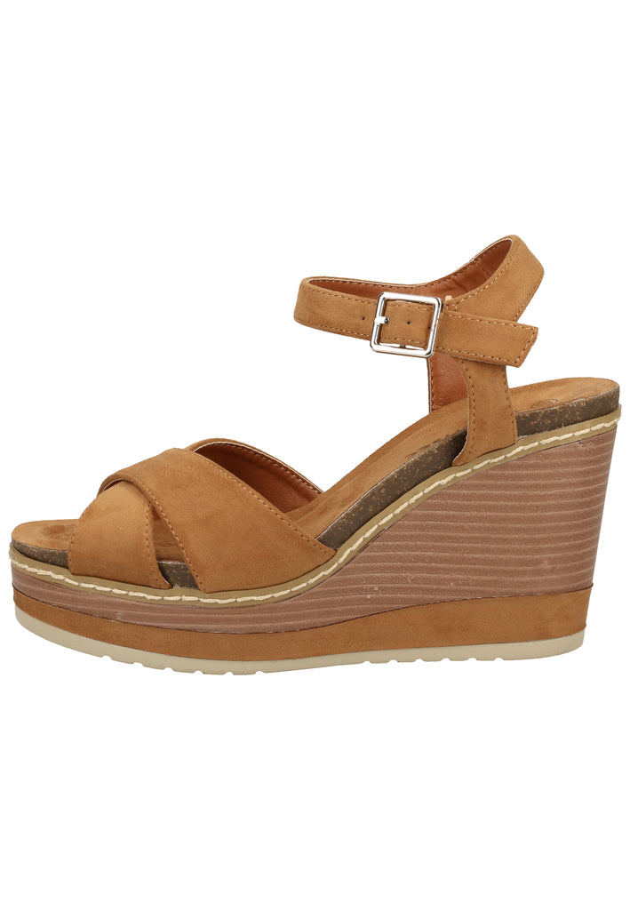 Chiemsee Sandalen Lederimitat Camel - surf4shoes