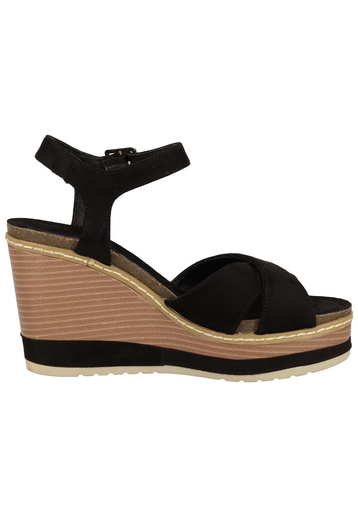 Chiemsee Sandalen Lederimitat Schwarz - surf4shoes