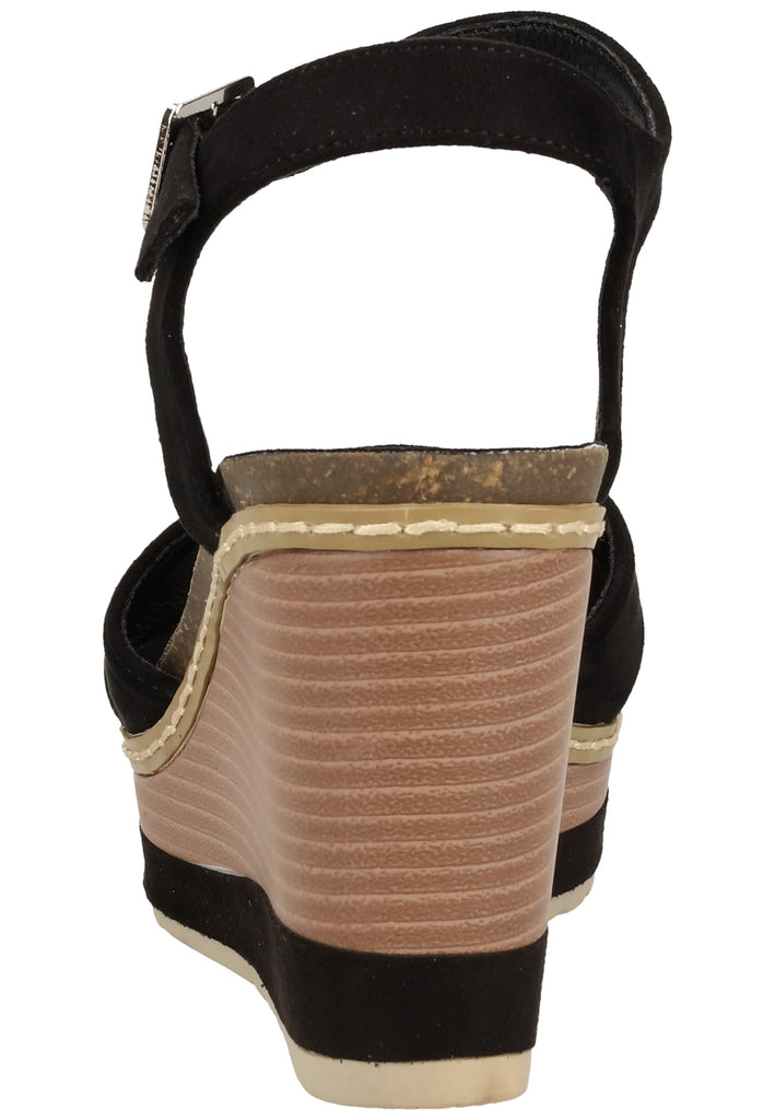 Chiemsee Sandalen Lederimitat Schwarz - surf4shoes