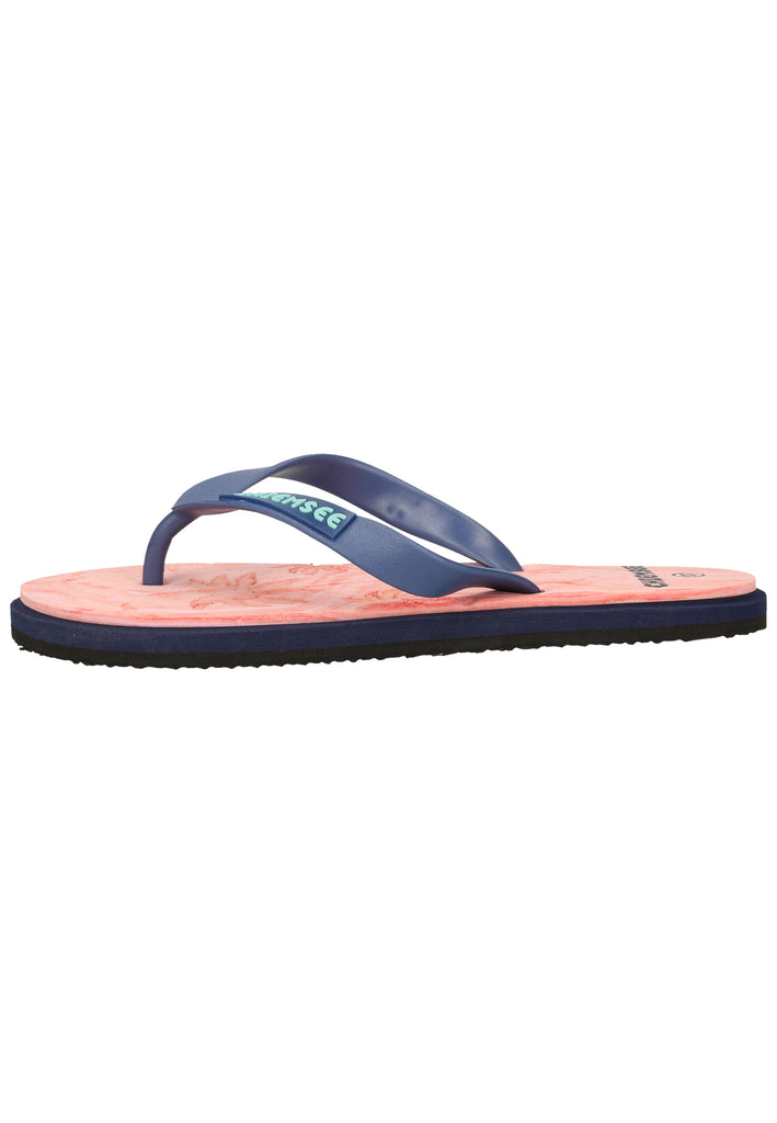 Chiemsee Zehensteg Synthetik Navy/Rot - surf4shoes