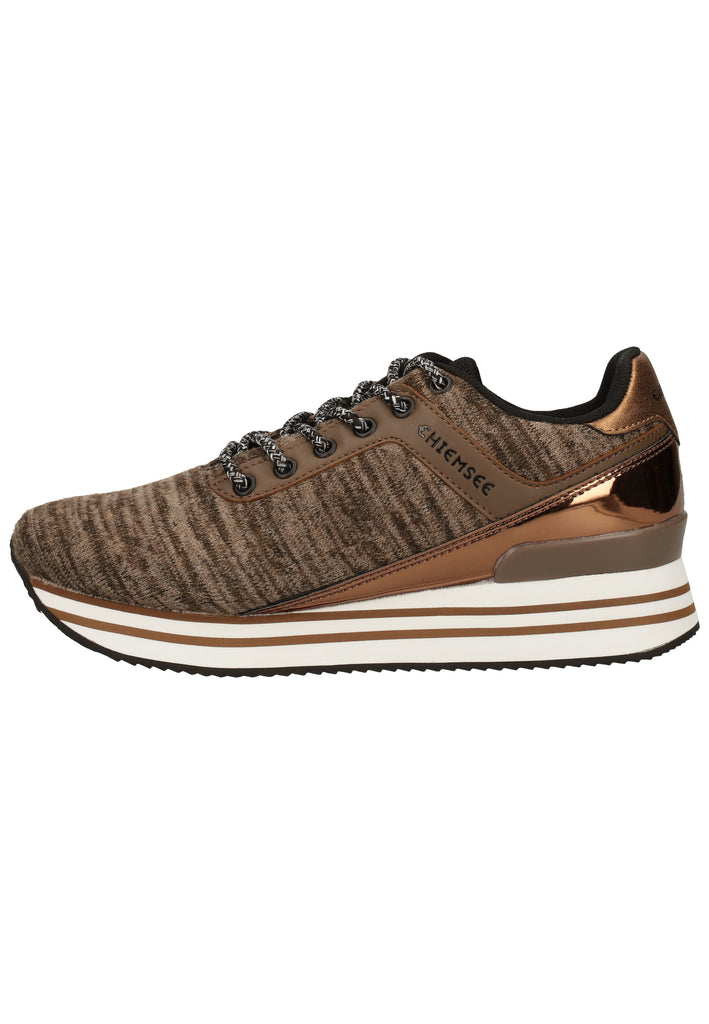 Chiemsee Sneaker Lederimitat Braun/Schwarz - surf4shoes
