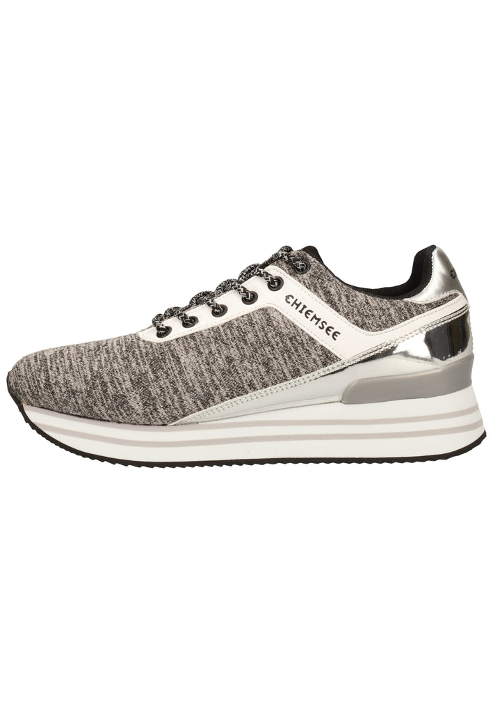 Chiemsee Sneaker Lederimitat Schwarz/Weiß - surf4shoes