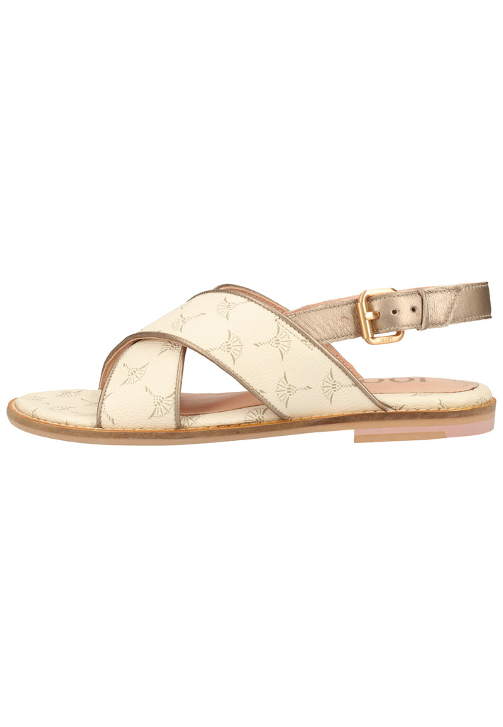 JOOP! Sandalen Leder/Synthetik Beige - surf4shoes