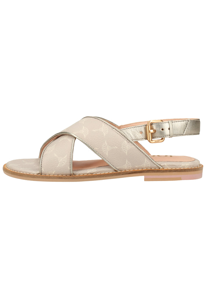 JOOP! Sandalen Leder/Synthetik Hellgrau - surf4shoes