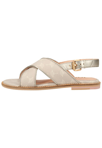 JOOP! Sandalen Leder/Synthetik Hellgrau - surf4shoes