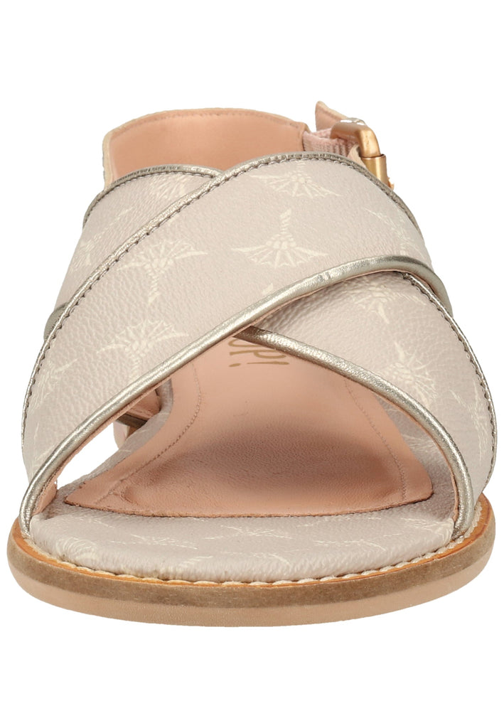 JOOP! Sandalen Leder/Synthetik Hellgrau - surf4shoes