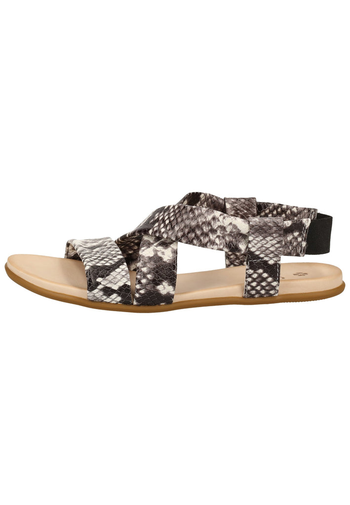ILC Sandalen Leder Schwarz/Weiß - surf4shoes