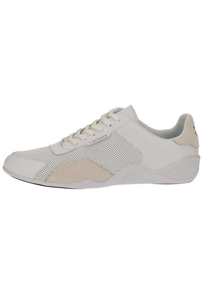 Lacoste Sneaker Leder/Synthetik Weiß - surf4shoes