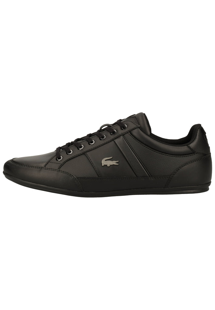 Lacoste Sneaker Leder/Synthetik Schwarz - surf4shoes