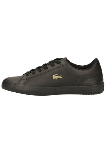 Lacoste Sneaker Leder/Synthetik Schwarz - surf4shoes