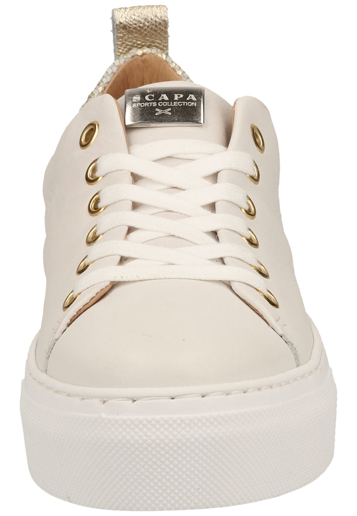 Scapa Sneaker Leder Weiß - surf4shoes