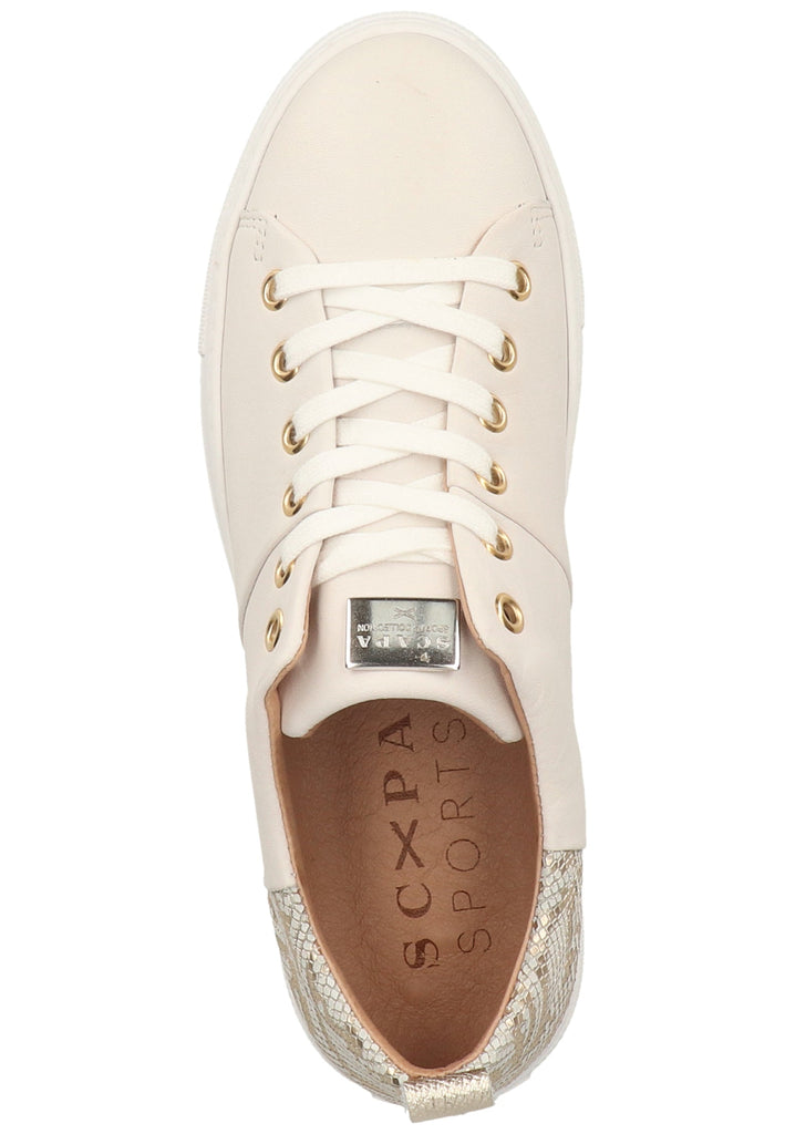Scapa Sneaker Leder Weiß - surf4shoes