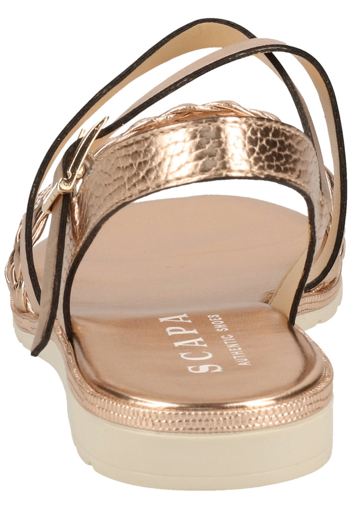 Scapa Sandalen Lederimitat Rot - surf4shoes