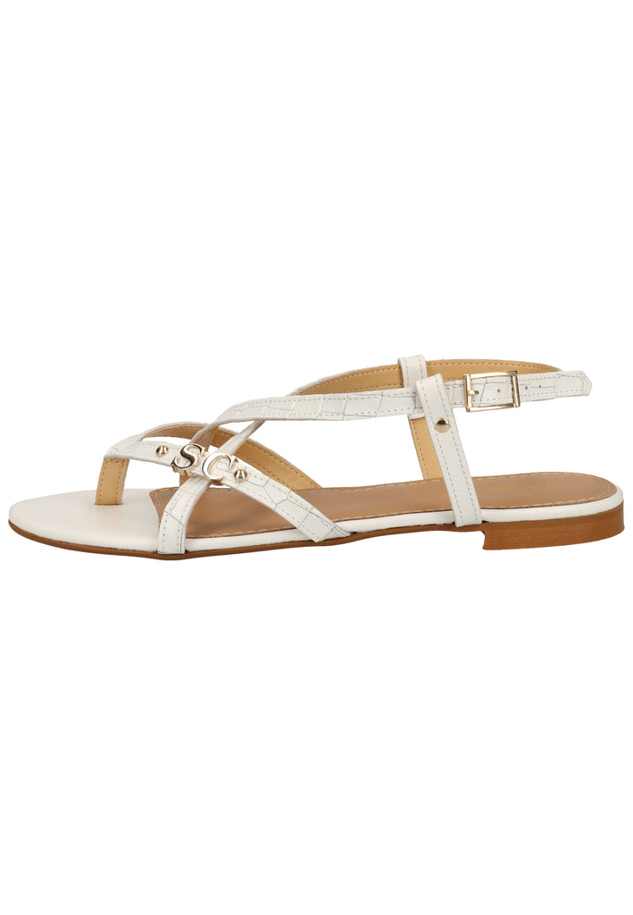 Scapa Zehensteg Leder Weiß - surf4shoes