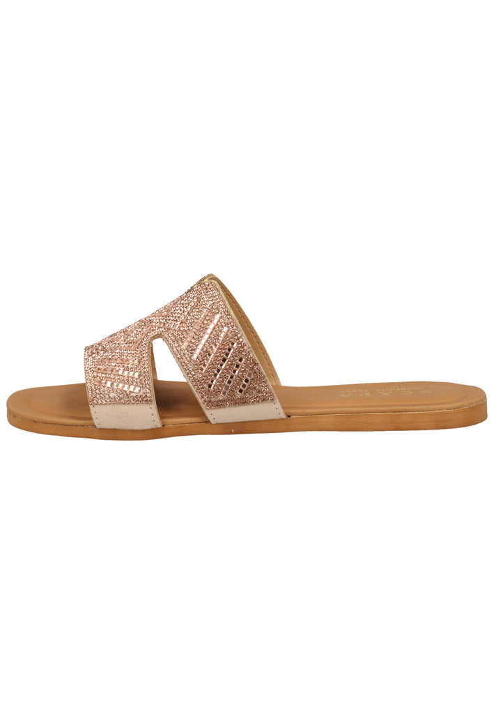 Scapa Pantoletten Synthetik Rot - surf4shoes