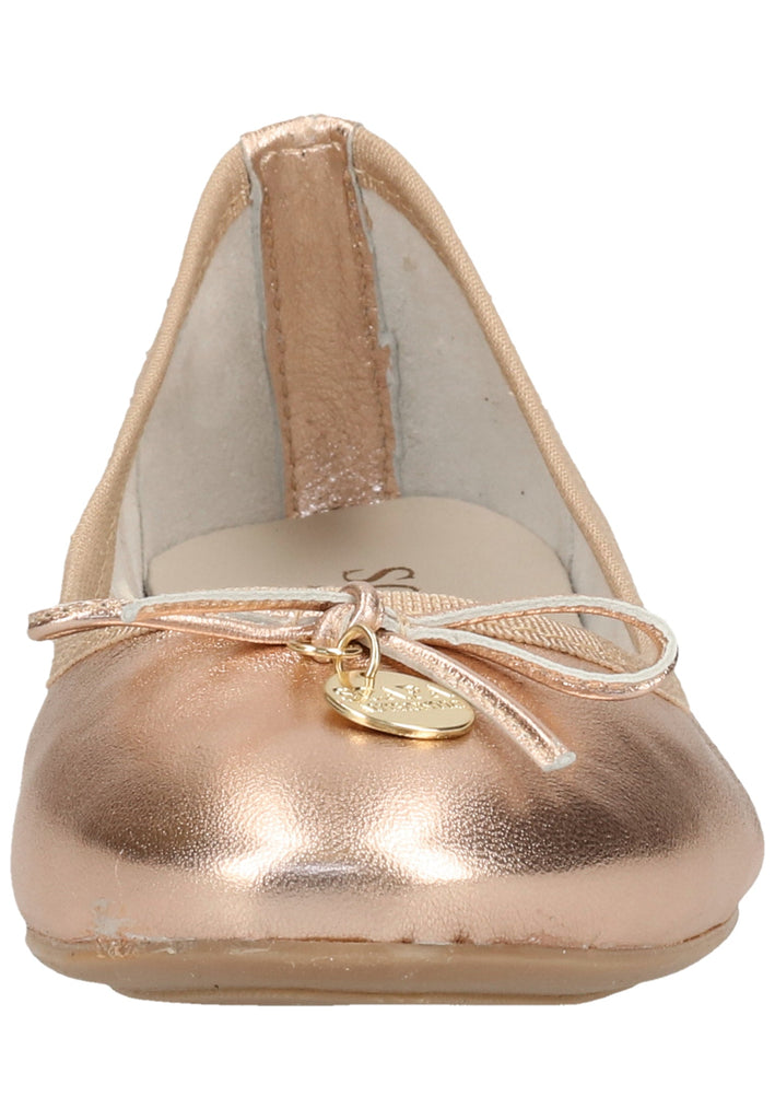 Scapa Ballerinas Leder Kupfer - surf4shoes