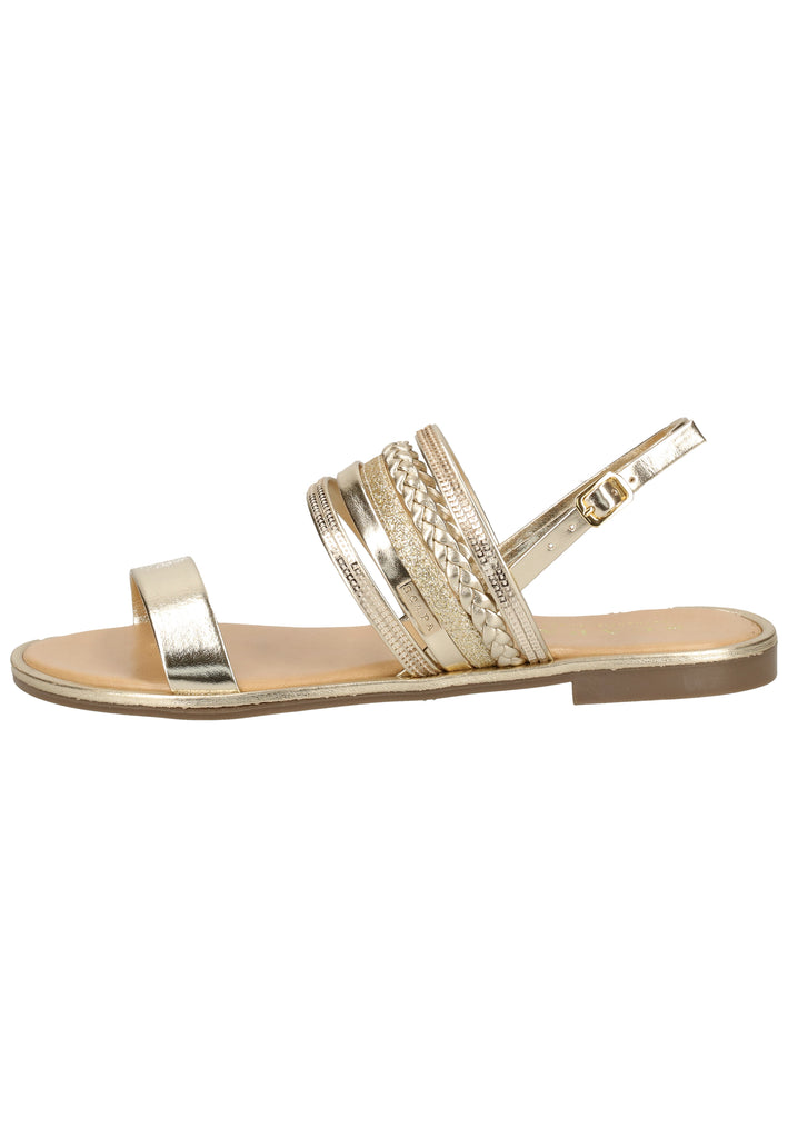 Scapa Sandalen Lederimitat Gelb - surf4shoes