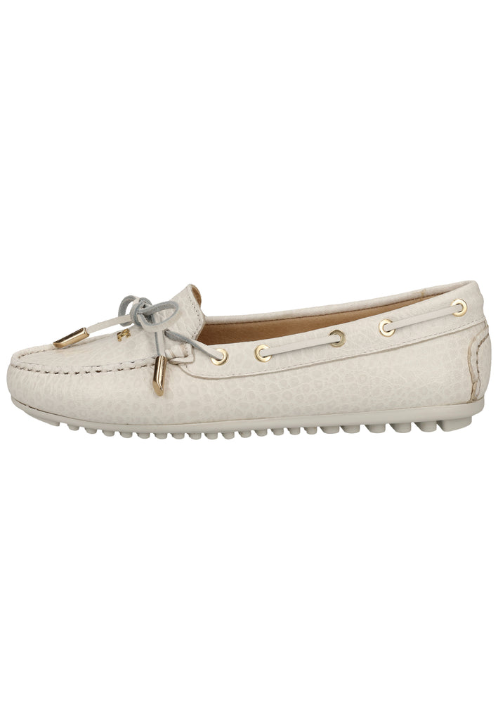 Scapa Mokassin Leder Weiß - surf4shoes