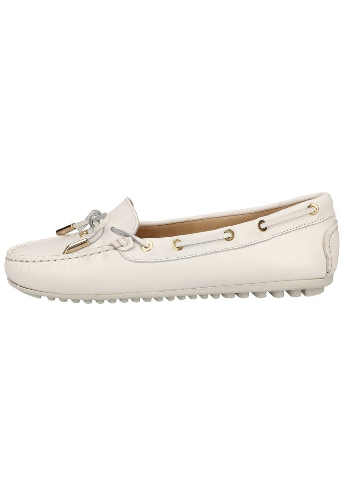 Scapa Mokassin Leder Weiß - surf4shoes