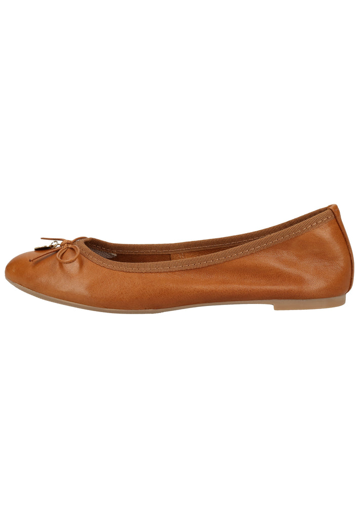 Scapa Ballerinas Leder Braun - surf4shoes