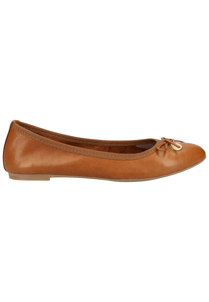 Scapa Ballerinas Leder Braun - surf4shoes
