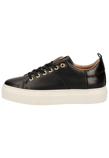 Scapa Sneaker Leder Schwarz - surf4shoes