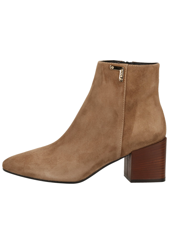 Scapa Stiefelette Veloursleder Taupe - surf4shoes