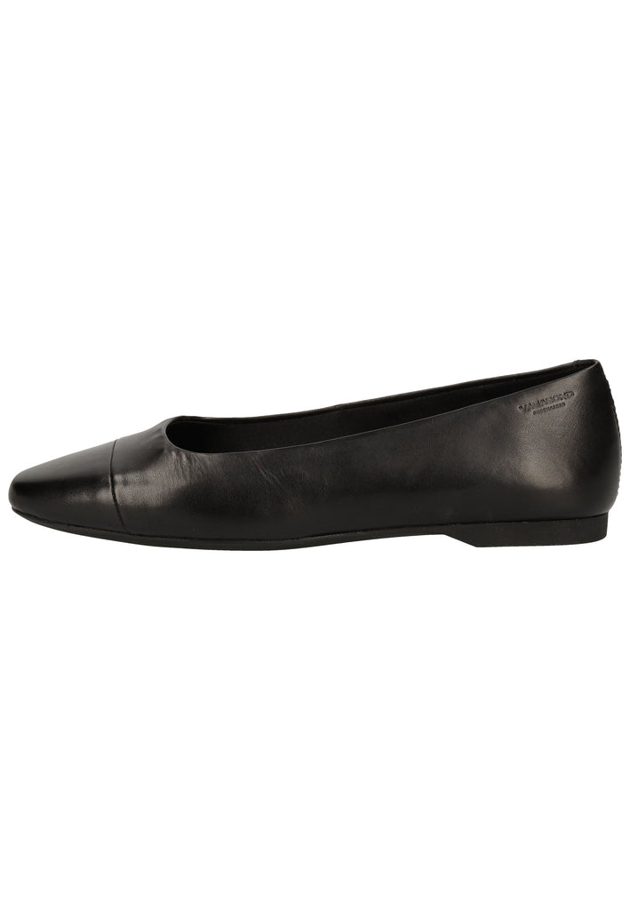 Vagabond Ballerinas Glattleder Schwarz - surf4shoes