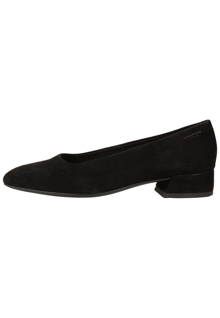Vagabond Pumps Veloursleder Schwarz - surf4shoes