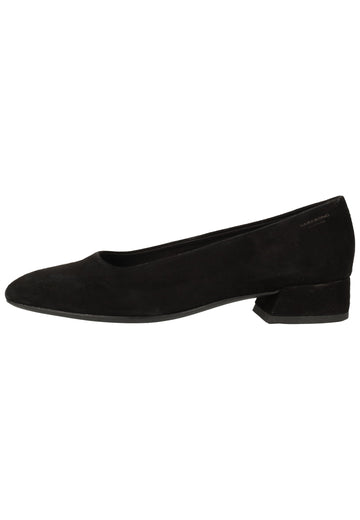 Vagabond Pumps Veloursleder Schwarz - surf4shoes
