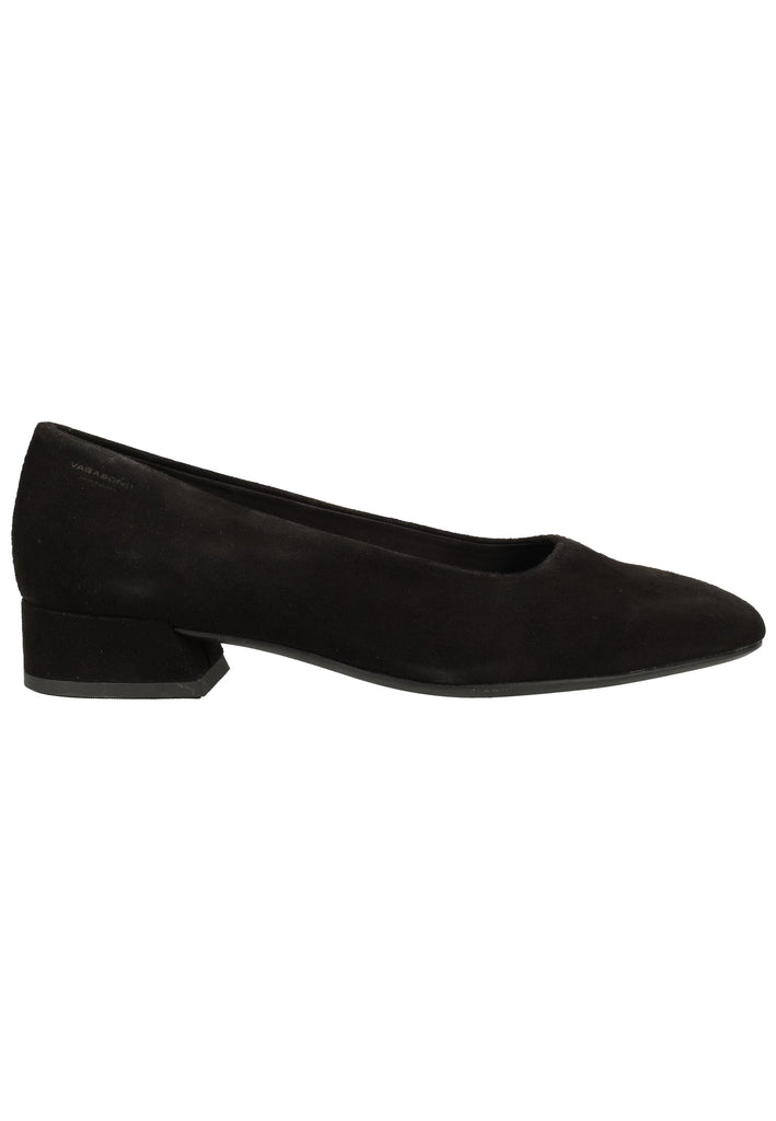 Vagabond Pumps Veloursleder Schwarz - surf4shoes