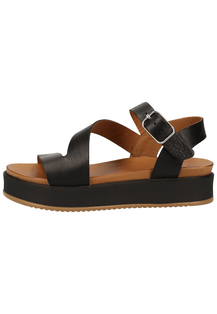 Inuovo Sandalen Leder Schwarz - surf4shoes