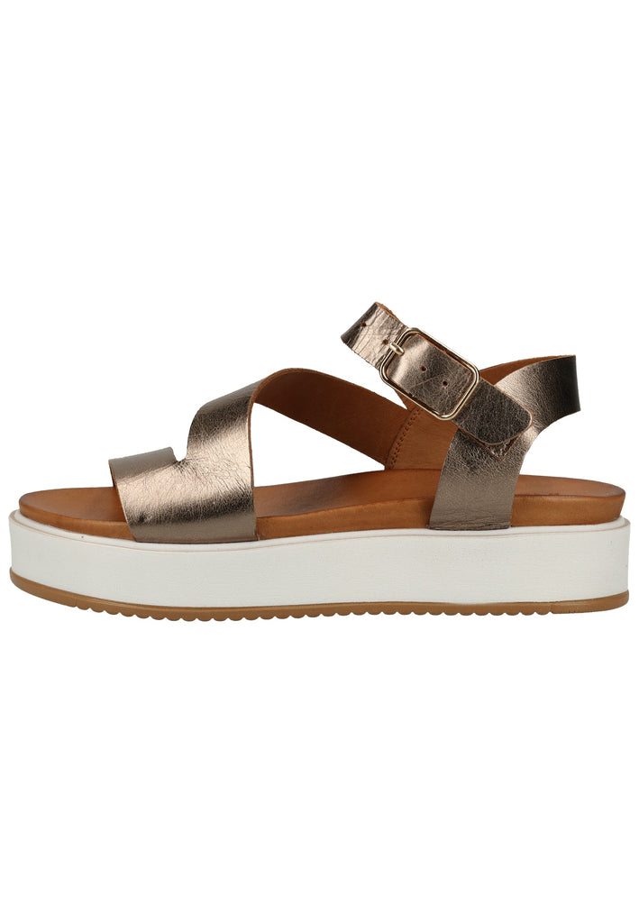 Inuovo Sandalen Leder Pewter - surf4shoes