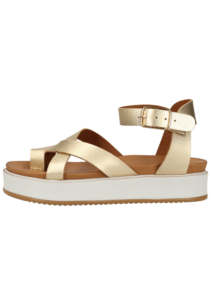 Inuovo Sandalen Leder Gold - surf4shoes