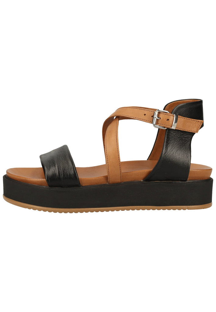 Inuovo Sandalen Leder Schwarz - surf4shoes